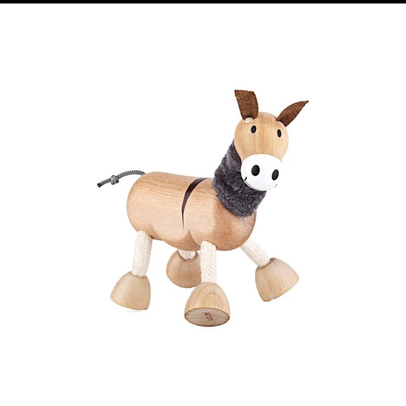 Anamalz Wooden Waldorf / Montessori Posable Animal Figurine Set of 3 - Picture 6 of 7